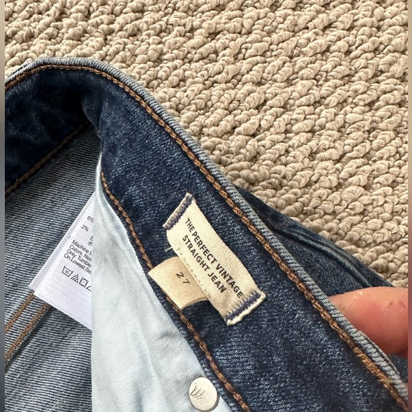 Madewell Perfect Vintage Straight - size 27 - Picture 2 of 4